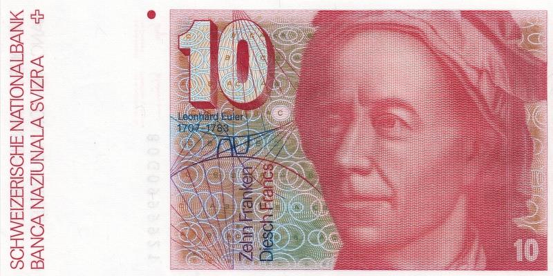 스위스, 10프랑,
2006, 미사용